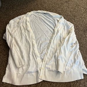 Banana Republic Cream Colored Cardigan